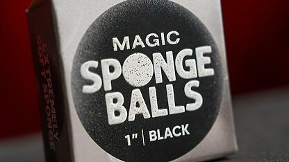 Magic Sponge Balls 50PK BLACK 1" by Murphy's Magic - Image 4