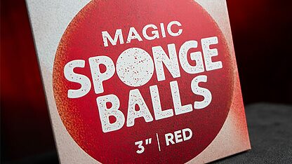 Magic Sponge Balls 50PK RED 3" by Murphy's Magic - Image 4
