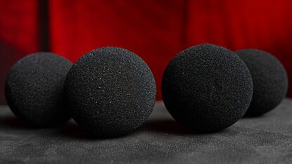 Magic Sponge Balls 50PK BLACK 3" by Murphy's Magic - Image 3