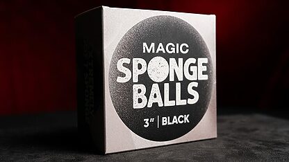 Magic Sponge Balls 50PK BLACK 3" by Murphy's Magic - Image 4