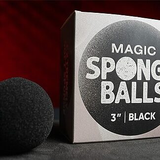 Magic Sponge Balls 50PK BLACK 3" by Murphy's Magic