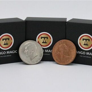 Super Scotch and Soda (US Half Dollar and English Penny) by Tango Magic