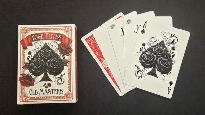 Rose Elites - Old Masters (Red) Marked Deck Playing Cards - Image 2