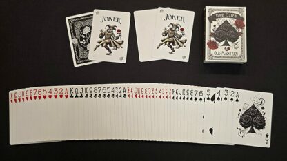 Rose Elites - Old Masters (Black) Marked Deck Playing Cards - Image 3