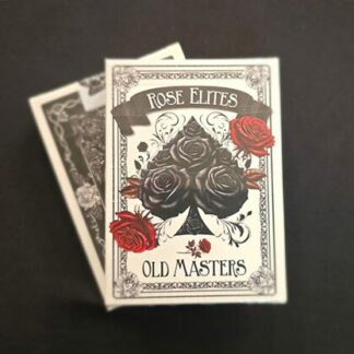 Rose Elites - Old Masters (Black) Marked Deck Playing Cards