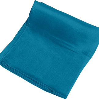 Silk 6 inch (Turquoise) Magic by Gosh - Trick