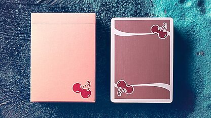 Cherry Casino House Deck Playing Cards (Flamingo Pink) - Image 3