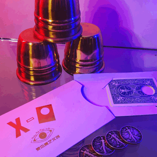 X BLACK HOLE BLUE (Gimmicks and Online Instructions) by Kingsley Xu - Trick