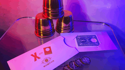 X BLACK HOLE BLUE (Gimmicks and Online Instructions) by Kingsley Xu - Trick