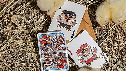 BICYCLE CHKNS & CROWNS PLAYING CARDS - Image 2