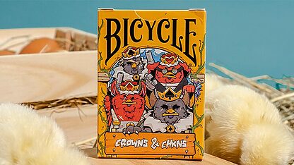 BICYCLE CHKNS & CROWNS PLAYING CARDS