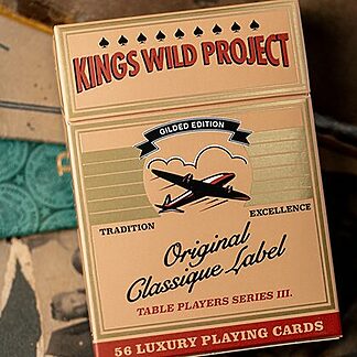 Gilded No.13 Table Players Vol.39 Playing Cards by Kings Wild Project
