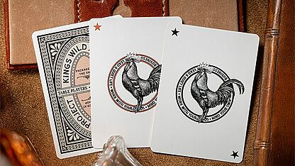 Gilded No.13 Table Players Vol.40 Playing Cards by Kings Wild Project - Image 2
