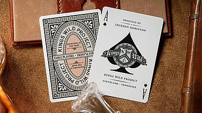 Gilded No.13 Table Players Vol.40 Playing Cards by Kings Wild Project - Image 3
