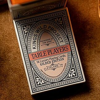 Gilded No.13 Table Players Vol.40 Playing Cards by Kings Wild Project