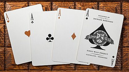 Gilded No.13 Table Players Vol.44 Playing Cards by Kings Wild Project - Image 3