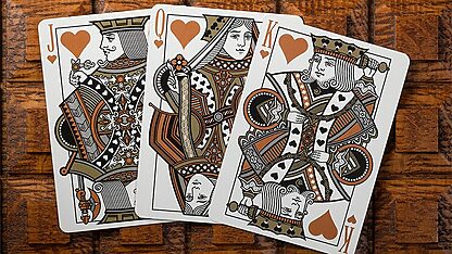 Gilded No.13 Table Players Vol.44 Playing Cards by Kings Wild Project - Image 5