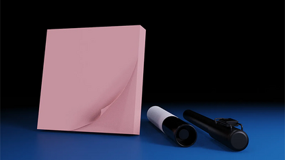 The Iarvel Magic Post-It Pad (Red) by Iarvel Magic - Image 2