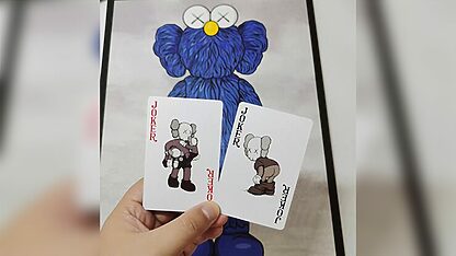 Kaws Seeing / Watching Black Edition Playing Cards - Image 5