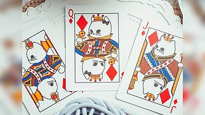Diary of Kitten and Puppy - Kitten Purple Edition Playing Cards - Image 3