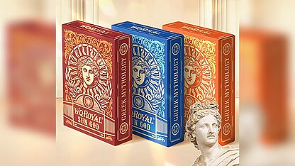 Sun God Greek Mythology Themed Red Edition Playing Cards - Image 4