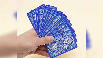Sun God Greek Mythology Themed Blue Edition Playing Cards - Image 2