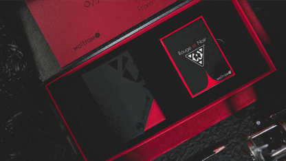 Limited Edition Wolfram V2 Rouge et Noir Playing Cards Collection Set - Image 2