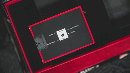 Limited Edition Wolfram V2 Rouge et Noir Playing Cards Collection Set - Image 3