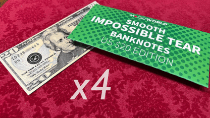 Impossible Tear Bank Notes USD by MagicWorld - Trick - Image 4