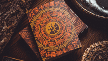 Maya 2 Deck set (Moon and Sun) Playing Cards - Image 4