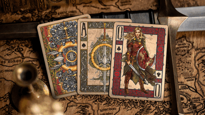 The Lord of the Rings - Return of the King Playing Cards by Kings Wild Project(Green) - Image 4