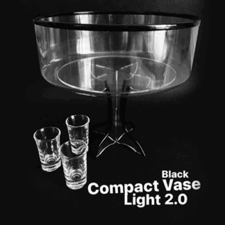 Compact Vase Light BLACK by Victor Voitko - Trick