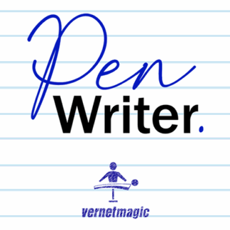 PEN WRITER Red (Gimmicks and Online Instructions) by Vernet Magic - Trick