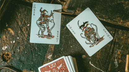 Red Seafarers Playing Cards by Joker and the Thief - Image 2