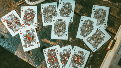 Red Seafarers Playing Cards by Joker and the Thief - Image 4