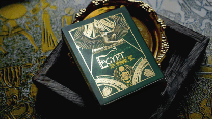 Egypt Mythology Black Edition (Green, Nile) Playing Cards