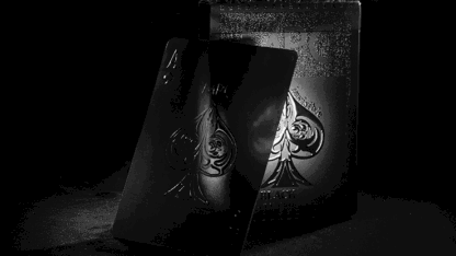 Aqua Black Invisible Playing Cards by MPC - Image 2