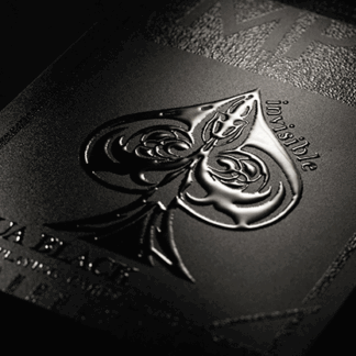 Aqua Black Invisible Playing Cards by MPC