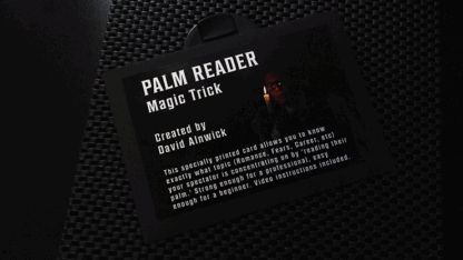 The Palm Reader Card by David Alnwick