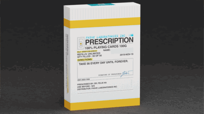 PRESCRIPTION Playing Cards