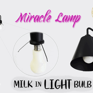 Miracle Lamp Milk in Light Bulb with Remote STAGE by Sorcier Magic - Trick