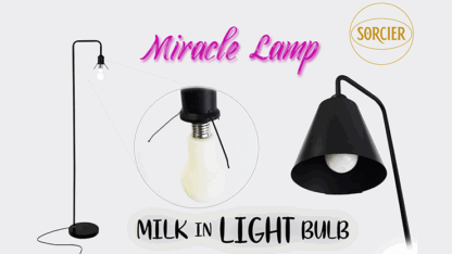 Miracle Lamp Milk in Light Bulb with Remote STAGE by Sorcier Magic - Trick
