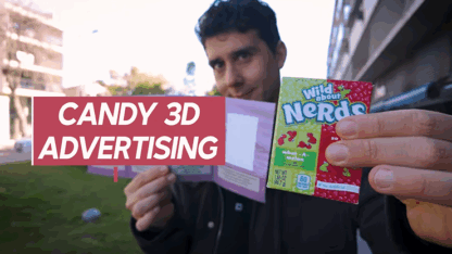 3D Candy Advertisement (Gimmicks and Online Instructions) by Henry Evans and Mysteries - Trick - Image 2