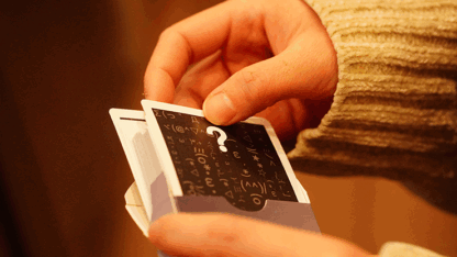 Simple Doodle (Mono) Playing Cards by Bacon Playing Card - Image 3