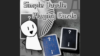 Simple Doodle (Mono) Playing Cards by Bacon Playing Card - Image 4