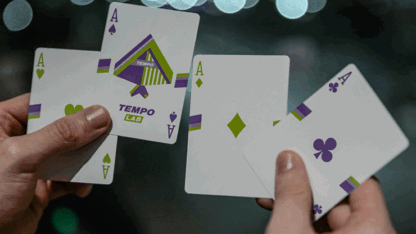 Tempo-Lab Purple Playing Cards - Image 5