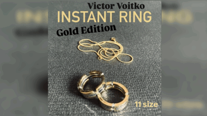 Instant Ring (silver/gold, Size 11) by Viktor Voitko