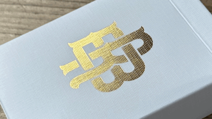 Gold Foil Monogram Playing Cards - Image 2