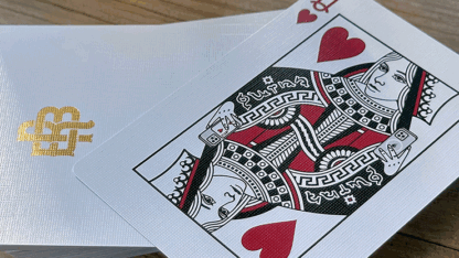 Gold Foil Monogram Playing Cards - Image 5