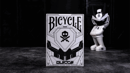 Bicycle Quiccs Ghost White Playing Cards
